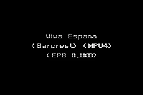 Viva Espana (Barcrest) (MPU4) (EP8 0.1KD)