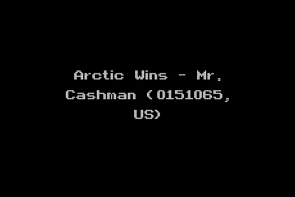 Arctic Wins - Mr. Cashman (0151065, US)