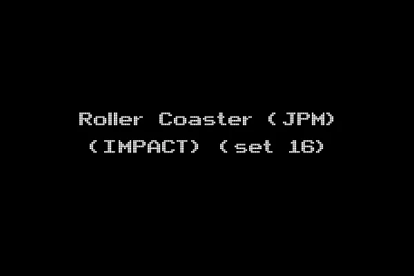 Roller Coaster (JPM) (IMPACT) (set 16)