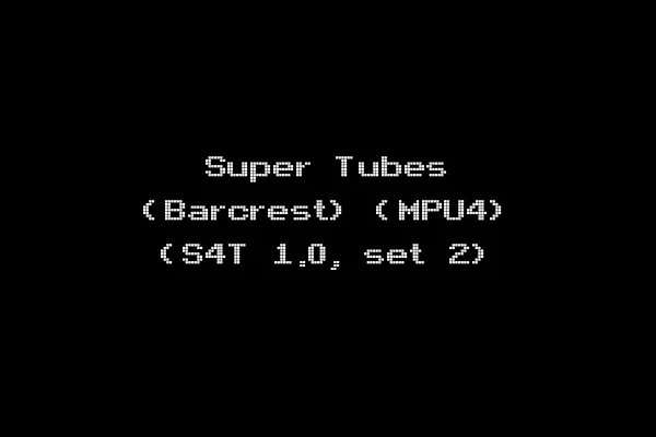 Super Tubes (Barcrest) (MPU4) (S4T 1.0, set 2)