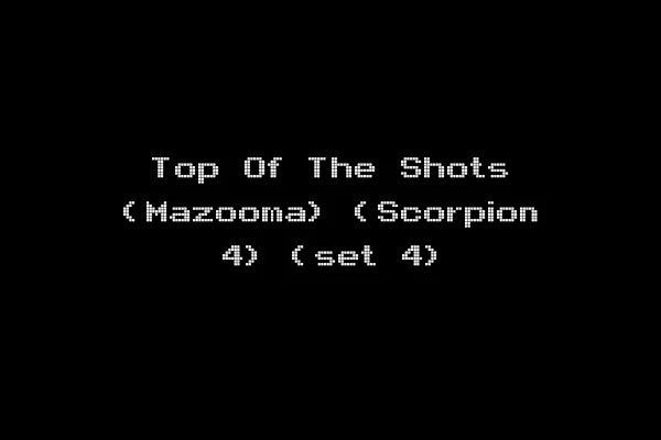 Top Of The Shots (Mazooma) (Scorpion 4) (set 4)