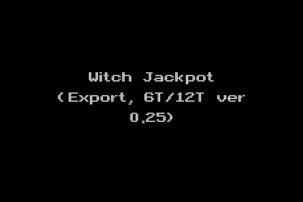 Witch Jackpot (Export, 6T/12T ver 0.25)
