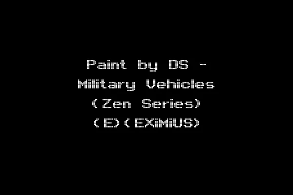 Paint by DS - Military Vehicles (Zen Series) (E)(EXiMiUS)
