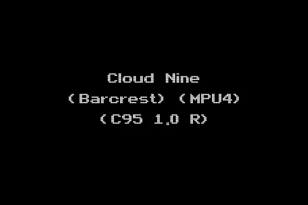 Cloud Nine (Barcrest) (MPU4) (C95 1.0 R)