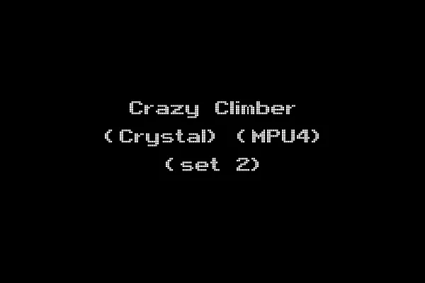 Crazy Climber (Crystal) (MPU4) (set 2)