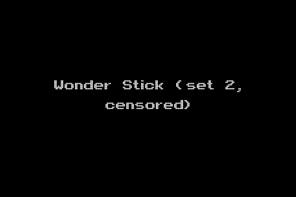 Wonder Stick (set 2, censored)
