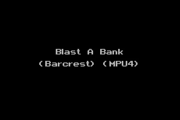 Blast A Bank (Barcrest) (MPU4)