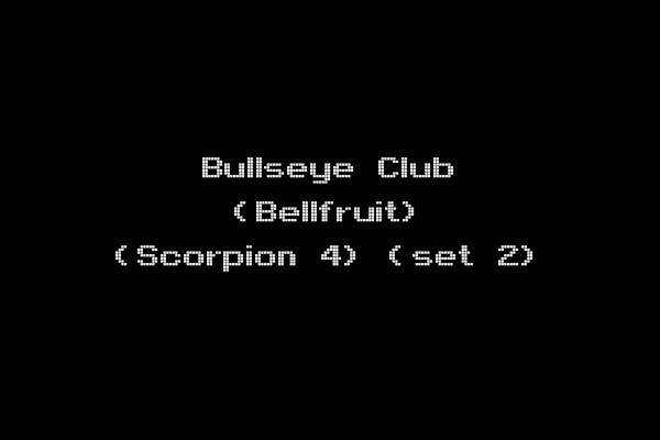 Bullseye Club (Bellfruit) (Scorpion 4) (set 2)
