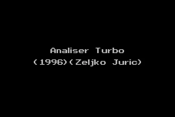 Analiser Turbo (1996)(Zeljko Juric)