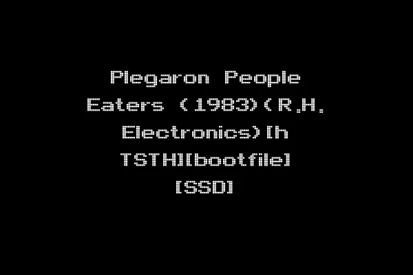 Plegaron People Eaters (1983)(R.H. Electronics)[h TSTH][bootfile] [SSD]