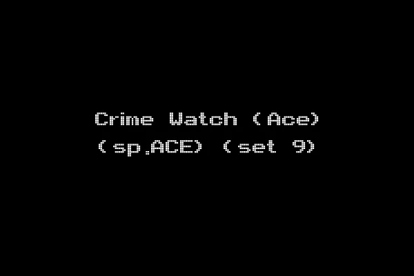Crime Watch (Ace) (sp.ACE) (set 9)