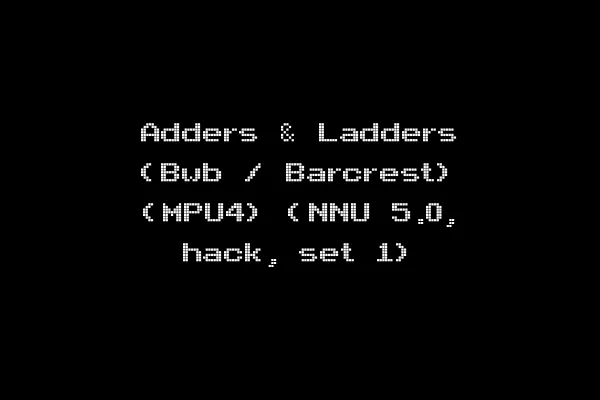 Adders & Ladders (Bwb / Barcrest) (MPU4) (NNU 5.0, hack, set 1)