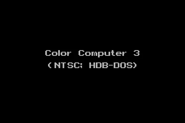 Color Computer 3 (NTSC; HDB-DOS)