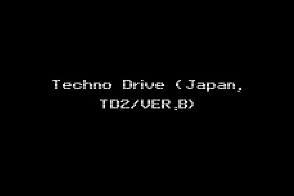 Techno Drive (Japan, TD2/VER.B)