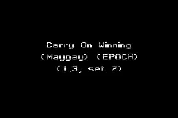 Carry On Winning (Maygay) (EPOCH) (1.3, set 2)