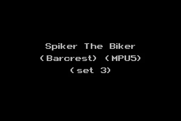 Spiker The Biker (Barcrest) (MPU5) (set 3)