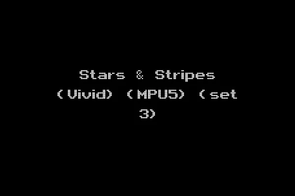 Stars & Stripes (Vivid) (MPU5) (set 3)