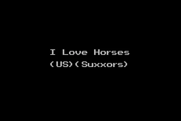 I Love Horses (US)(Suxxors)