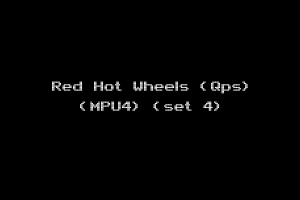 Red Hot Wheels (Qps) (MPU4) (set 4)