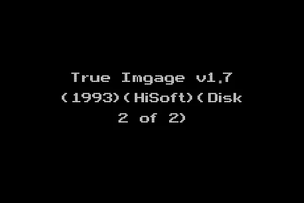 True Imgage v1.7 (1993)(HiSoft)(Disk 2 of 2)