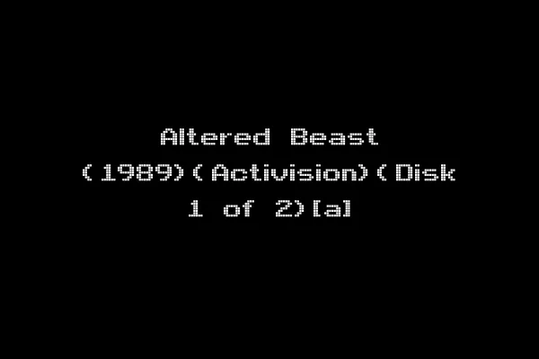 Altered Beast (1989)(Activision)(Disk 1 of 2)[a]