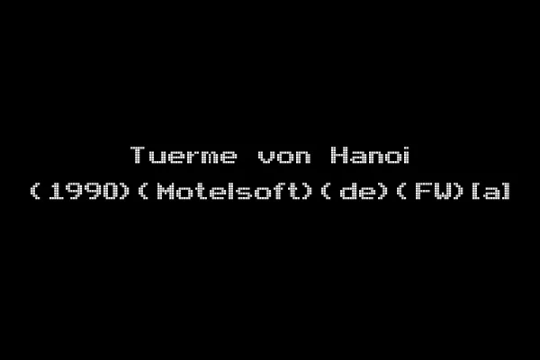 Tuerme von Hanoi (1990)(Motelsoft)(de)(FW)[a]