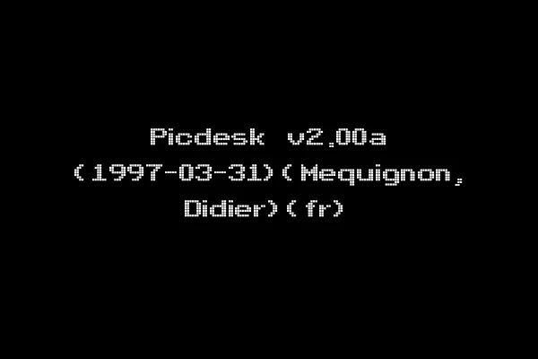Picdesk v2.00a (1997-03-31)(Mequignon, Didier)(fr)