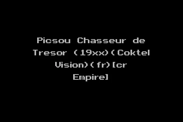 Picsou Chasseur de Tresor (19xx)(Coktel Vision)(fr)[cr Empire]