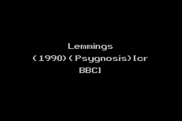 Lemmings (1990)(Psygnosis)[cr BBC]