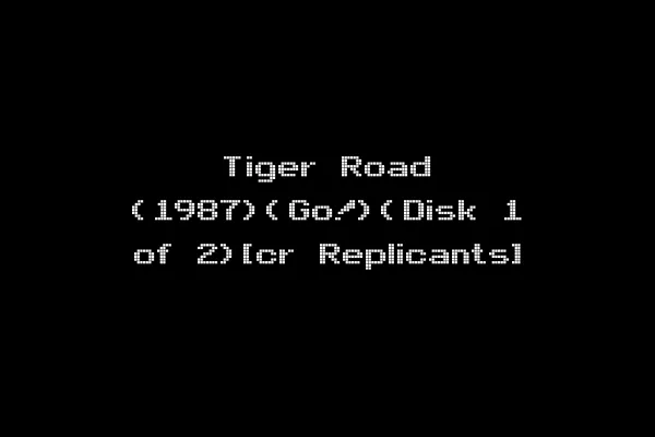 Tiger Road (1987)(Go!)(Disk 1 of 2)[cr Replicants]