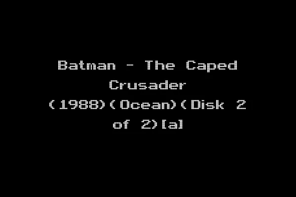 Batman - The Caped Crusader (1988)(Ocean)(Disk 2 of 2)[a]