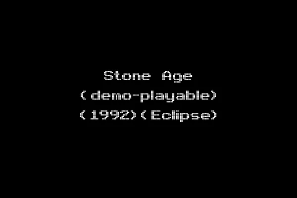Stone Age (demo-playable) (1992)(Eclipse)