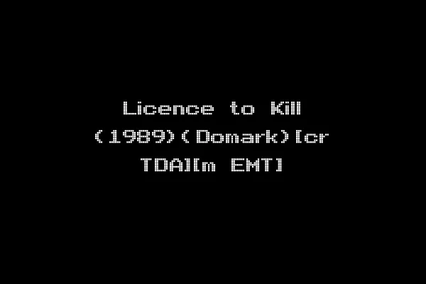 Licence to Kill (1989)(Domark)[cr TDA][m EMT]