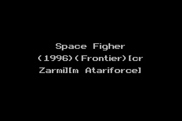 Space Figher (1996)(Frontier)[cr Zarmi][m Atariforce]