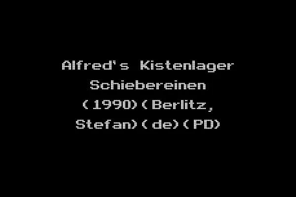 Alfred's Kistenlager Schiebereinen (1990)(Berlitz, Stefan)(de)(PD)