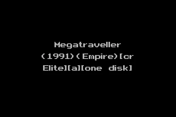 Megatraveller (1991)(Empire)[cr Elite][a][one disk]