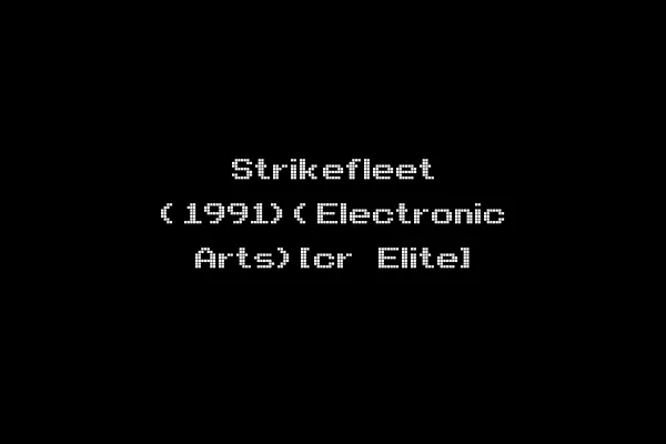 Strikefleet (1991)(Electronic Arts)[cr Elite]
