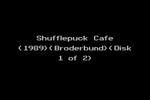 Shufflepuck Cafe (1989)(Broderbund)(Disk 1 of 2)