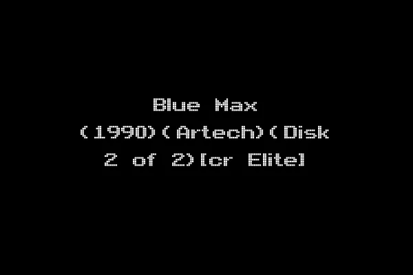 Blue Max (1990)(Artech)(Disk 2 of 2)[cr Elite]