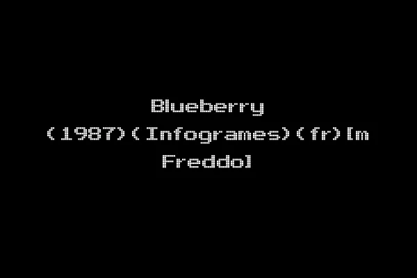 Blueberry (1987)(Infogrames)(fr)[m Freddo]
