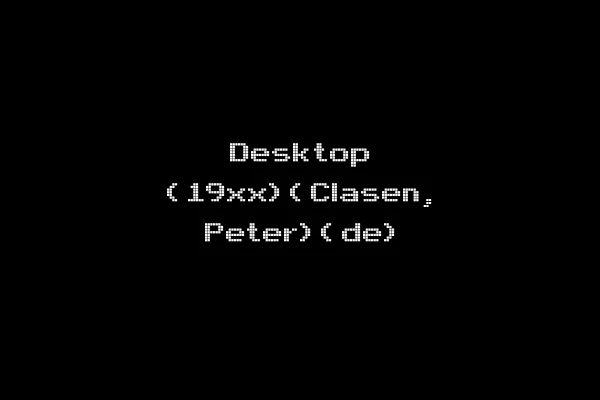 Desktop (19xx)(Clasen, Peter)(de)
