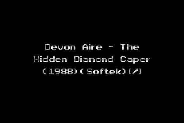 Devon Aire - The Hidden Diamond Caper (1988)(Softek)[!]