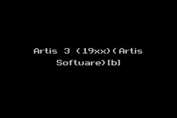 Artis 3 (19xx)(Artis Software)[b]