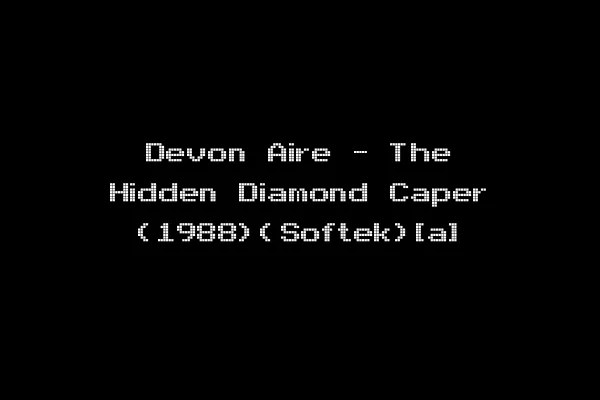 Devon Aire - The Hidden Diamond Caper (1988)(Softek)[a]