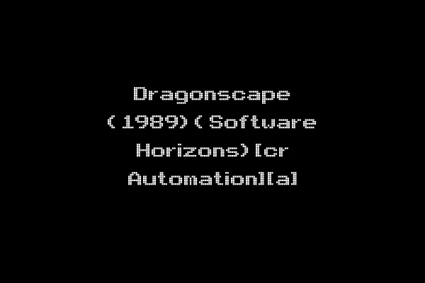 Dragonscape (1989)(Software Horizons)[cr Automation][a]