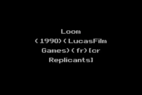 Loom (1990)(LucasFilm Games)(fr)[cr Replicants]