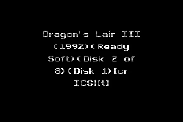 Dragon's Lair III (1992)(Ready Soft)(Disk 2 of 8)(Disk 1)[cr ICS][t]