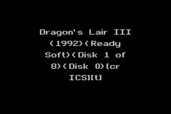 Dragon's Lair III (1992)(Ready Soft)(Disk 1 of 8)(Disk 0)[cr ICS][t]