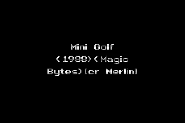 Mini Golf (1988)(Magic Bytes)[cr Merlin]