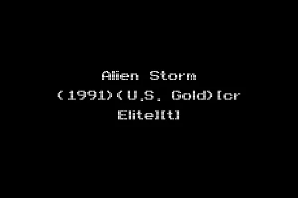 Alien Storm (1991)(U.S. Gold)[cr Elite][t]